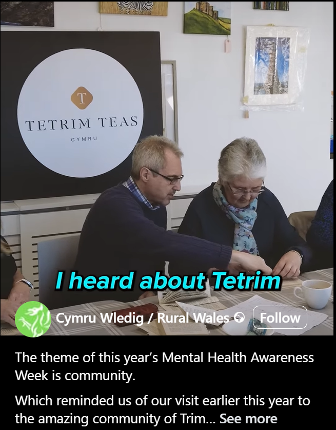 Our wonderful Tŷ Te community group