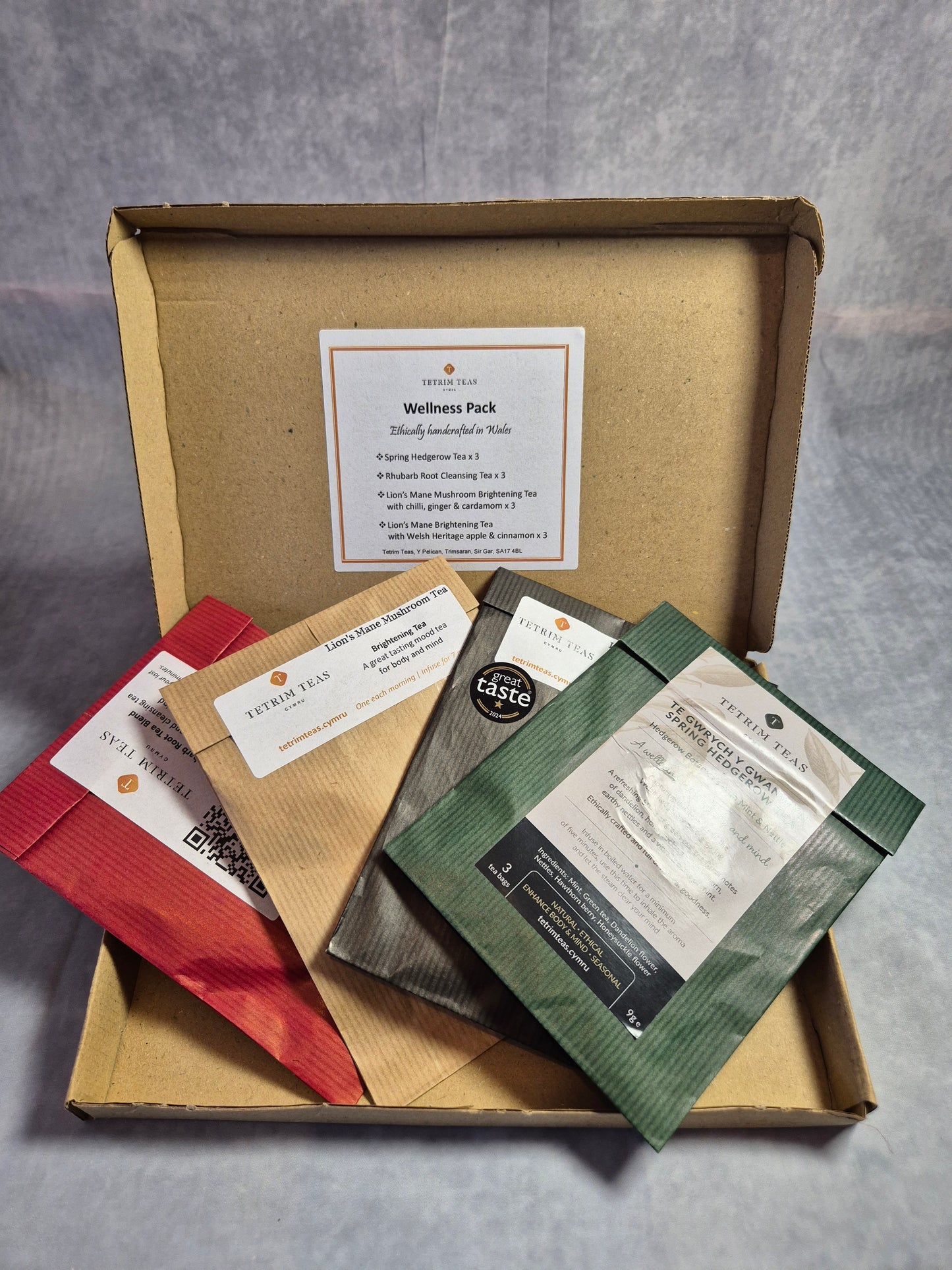 
                  
                    Wellness starter pack (4 x Packs of 3 tea bags)
                  
                
