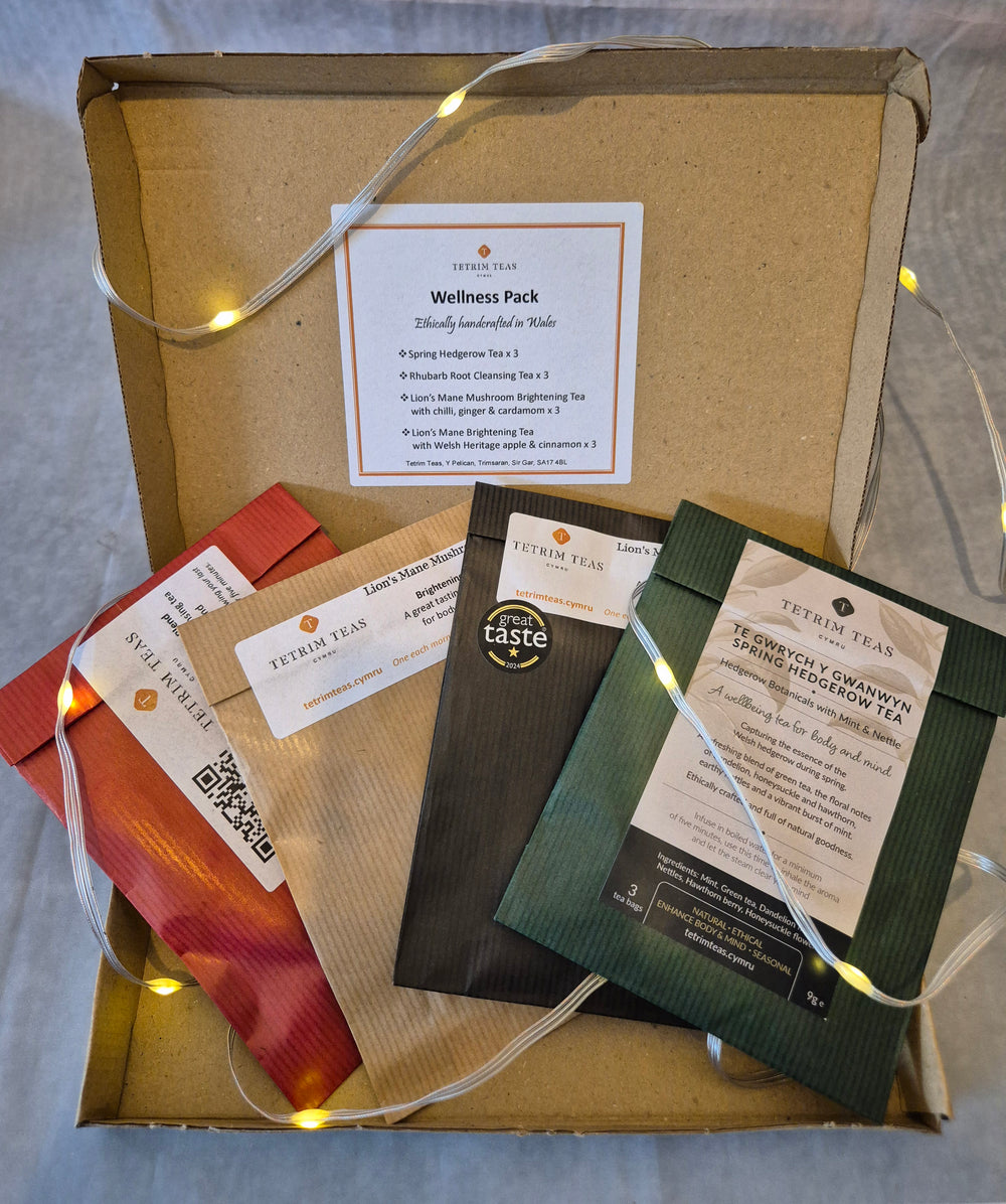 Wellness starter pack (4 x Packs of 3 tea bags)